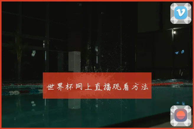 世界杯网上直播观看方法